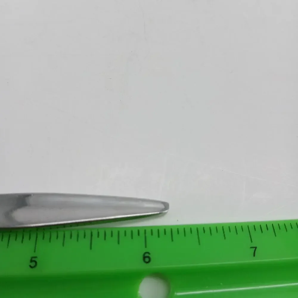 7X Tsp Vtg 1847 Rogers Bros. Youth Pattern Stainless Steel Teaspoons